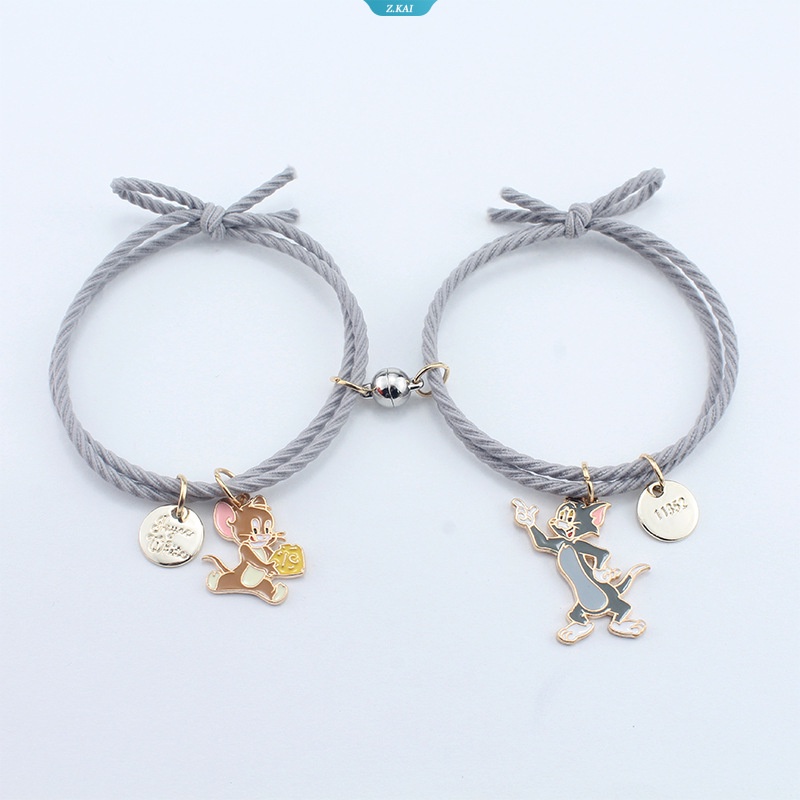 Kawaii Sanrio Beruang Dan Kelinci Cinnamoroll Kartun Lucu All-Match Gelang Gadis Lucu Perhiasan Indah Ornamen Hadiah Mainan Hadiah Pasangan [ZK]