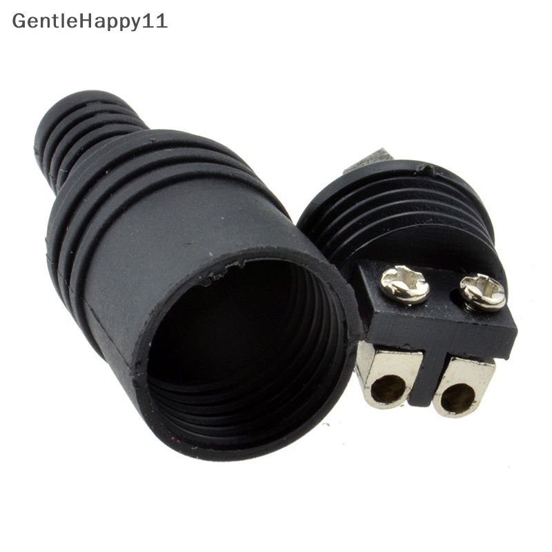 Terminal Sekrup Konektor DIN Plug Speaker Dan HiFi GentleHappy 2pin [2Pak]  Id