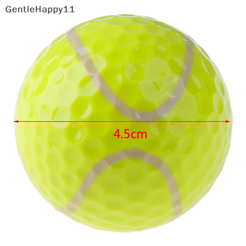 Gentlehappy Olahraga Outdoor Golf Ball Golf Game Strong Resilience Force Bola Latihan Olahraga id