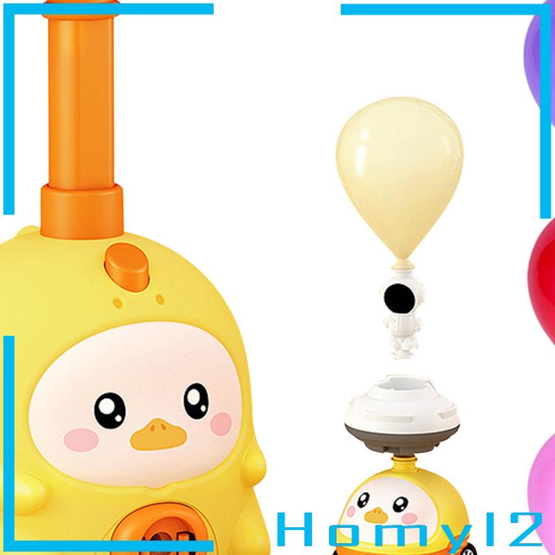 [HOMYL2] Balloon Launcher Powered Car Dengan 6balon Mainan Peluncur Balon Anak