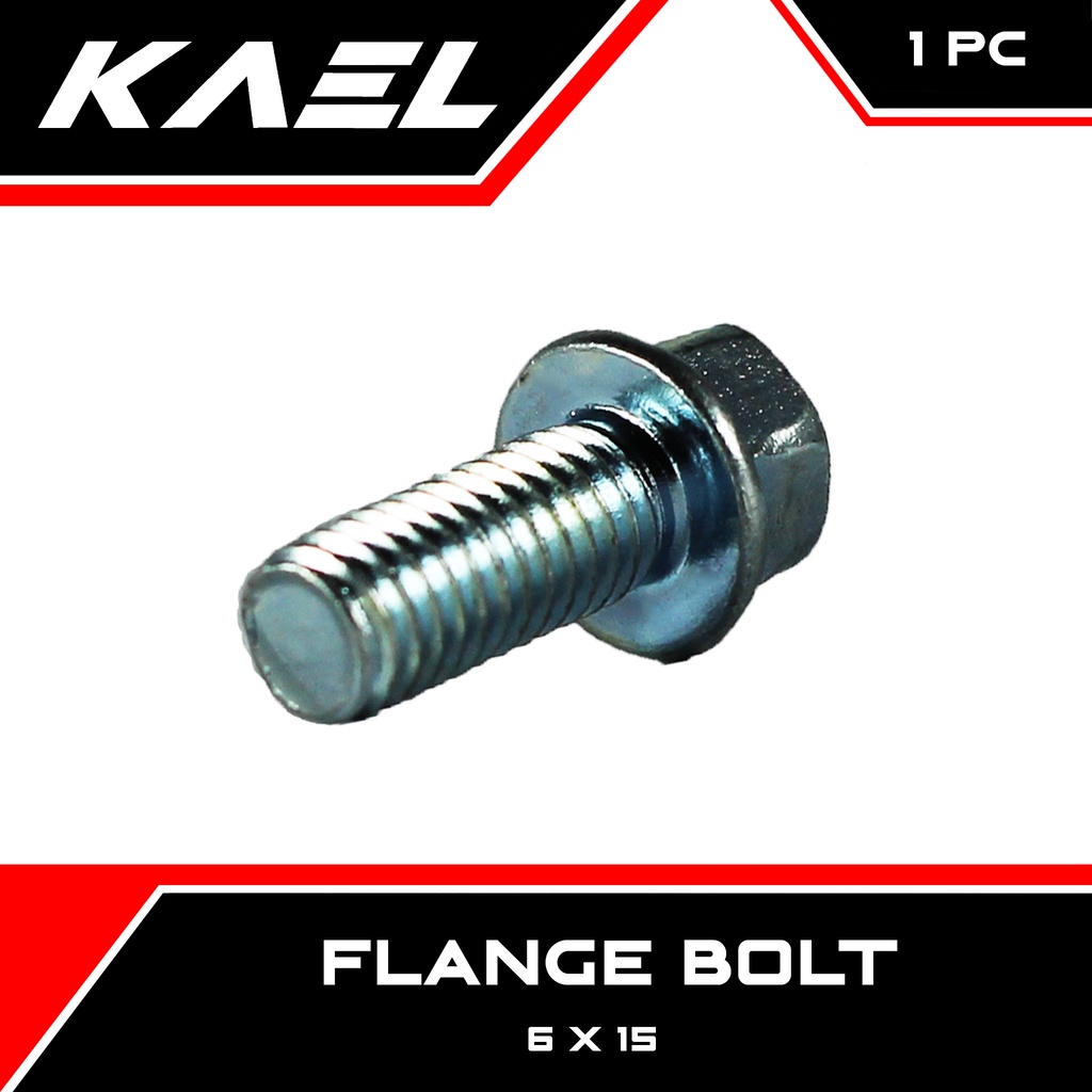 Baut Bolt Flange K8 Kunci 8 M6x15 6x15 M 6 X 25 M6 Baud Topi