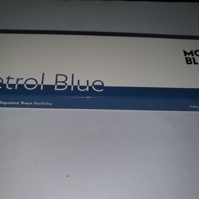 

Refill Montblanc Ballpoint Warna Petrol Blue