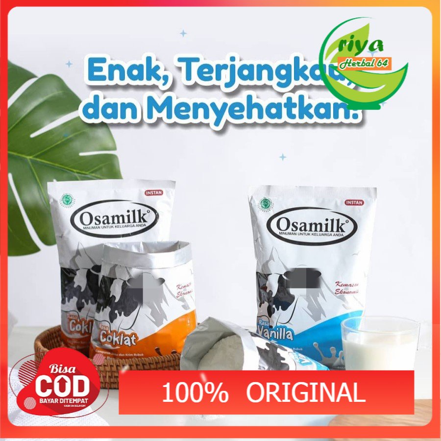 

Osamilk 500 gr - Susu Penggemuk Badan Anak dan Dewasa - Susu Gemuk Badan ( Susu Sapi Bubuk Rasa Coklat dan Vanila )