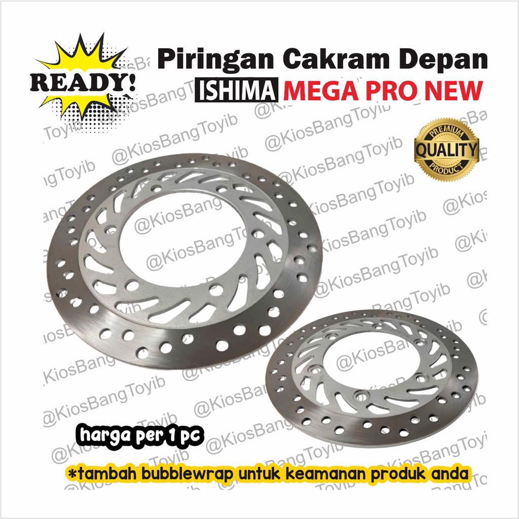 Piringan Cakram Depan MEGAPRO MEGA PRO NEW VERZA Sunstar (ISHIMA)