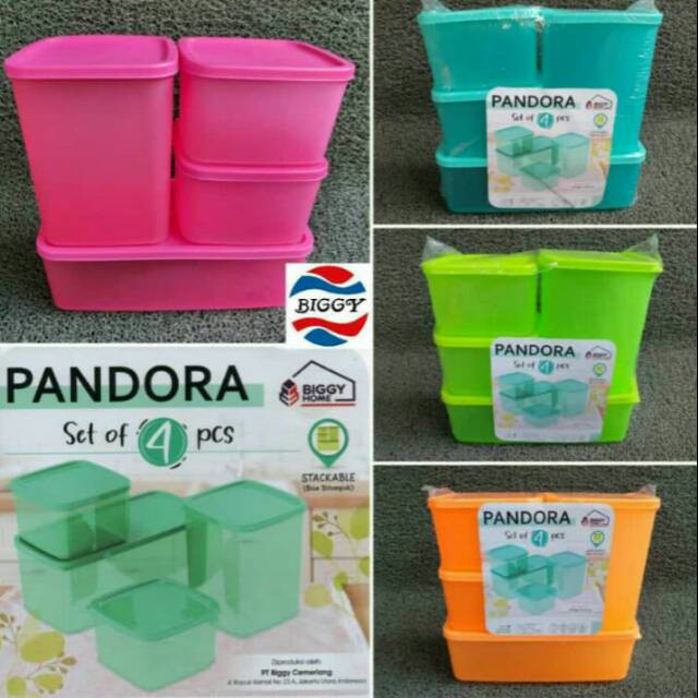 Toples Pandora Set 4 Pcs jp02