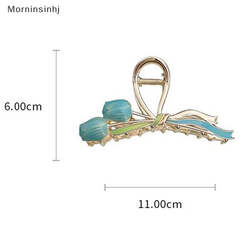 Mornin Bunga Tulip Hair Claw Headband Jepit Rambut Aksesoris Rambut Wanita Hair id