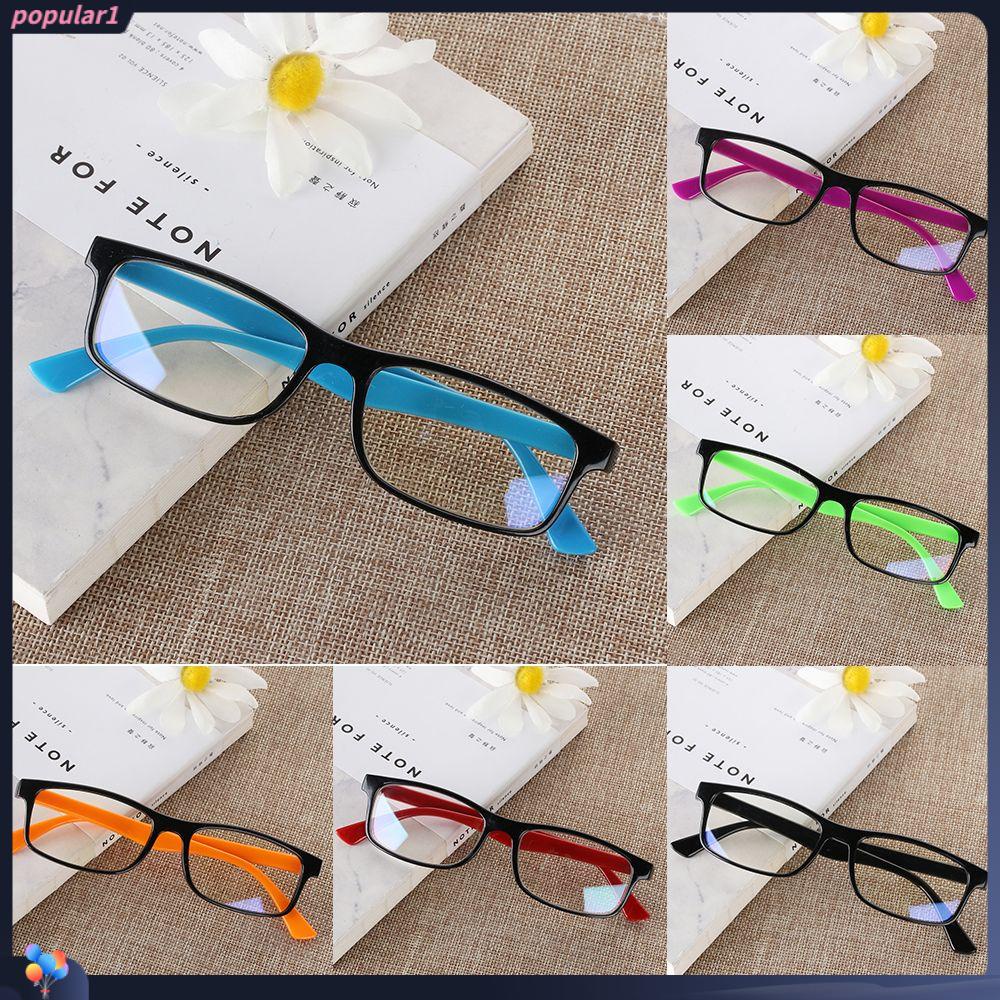 Populer Kacamata Anti Blue Rays Baca UV400 Eyeglasses Perlindungan Radiasi