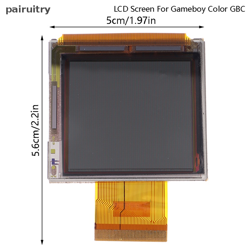 Prt Original LCD Screen Untuk Gameboy Warna GBC Pengganti LCD Screen Adapter Plat PRT