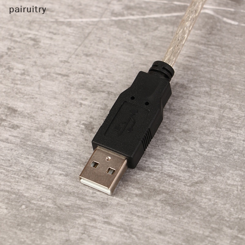 Prt 1Pc HL-340 USB to RS232 COM Port Serial PDA 9pin DB9 Kabel Adaptor Port Chip PRT