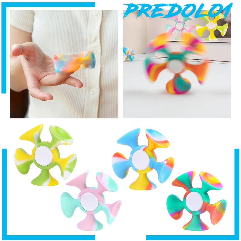 [Predolo1] Kartun Fidget Gyro Suction Cup Mainan Untuk Kursi Makan Mainan Interaksi Hadiah