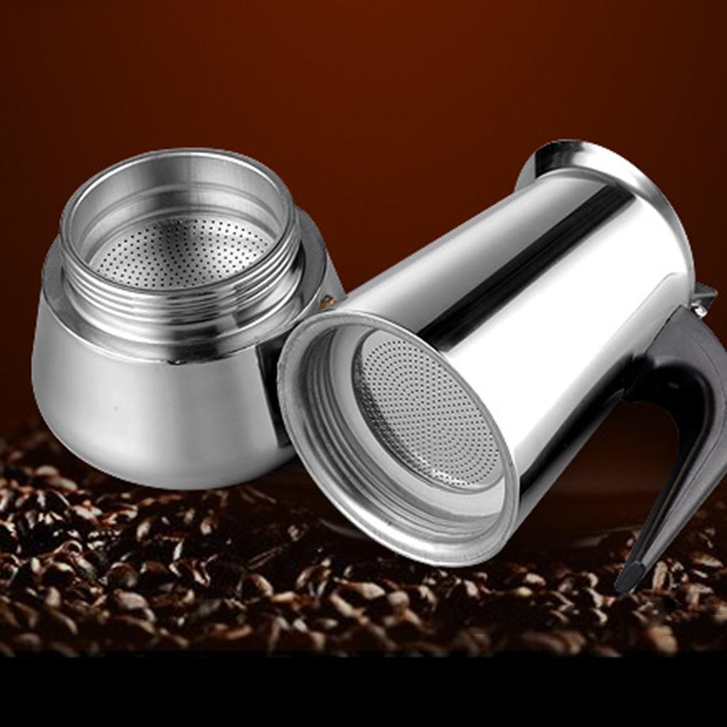 Teapot Teko Teh Kopi Stainless Steel Dengan Kettle Filter Strainer Infuser Water