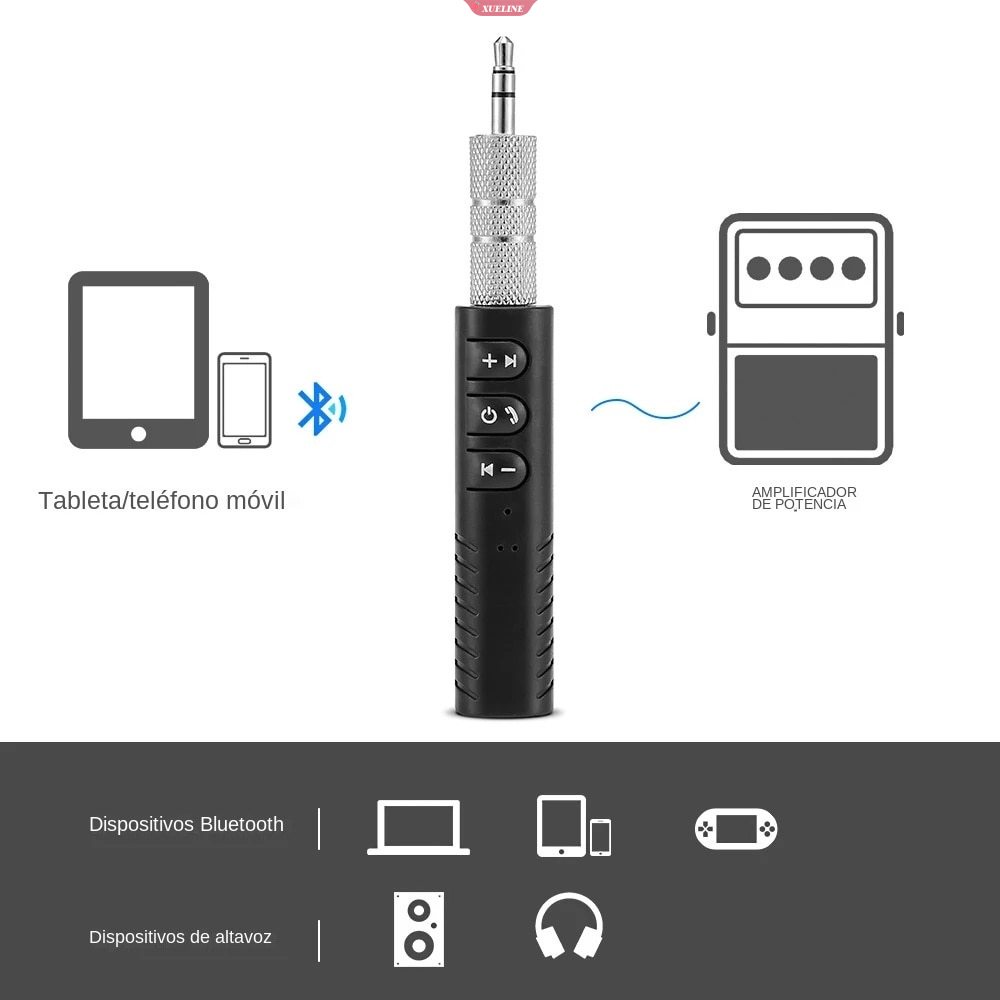 Bluetooth 3.5mm AUX Mobil Stereo Audio Receiver Wireless [ZXL]