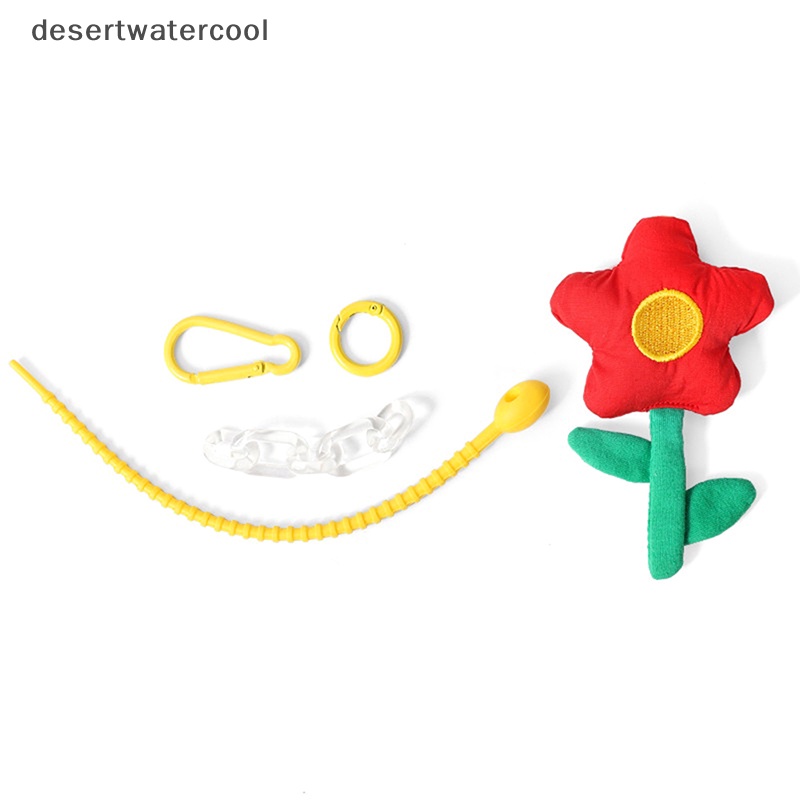 Deid Lembut Mewah Telepon Pesona Bunga Gantungan Kunci Ransel Aksesoris Ornamen Lanyard Strip Perhiasan Liontin Keyring Martijn