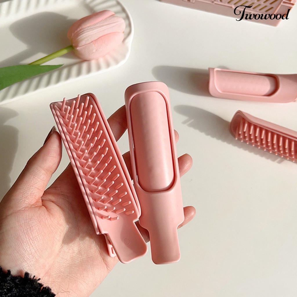 Twowood Hair Styling Clip Heatless Reusable Non-Slip Manual Multifungsi Curly Alat Styling Rambut Akar Rambut Berbulu Alami Klip Rambut Aksesoris Rambut