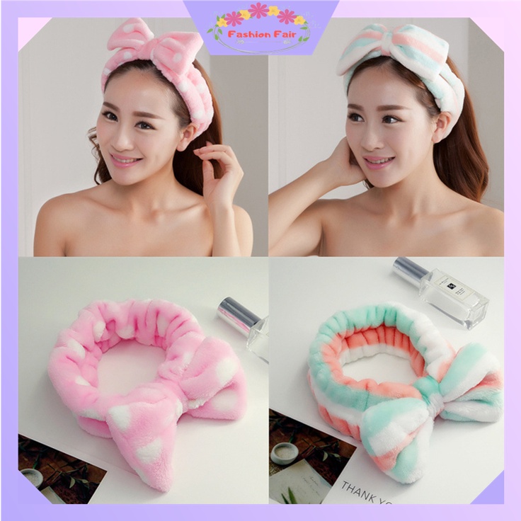FASHION FAIR - D6082 Bando Rambut / Headband Wanita / Bando Korea Fashion Wanita Import / Bandana Motif Pita B281