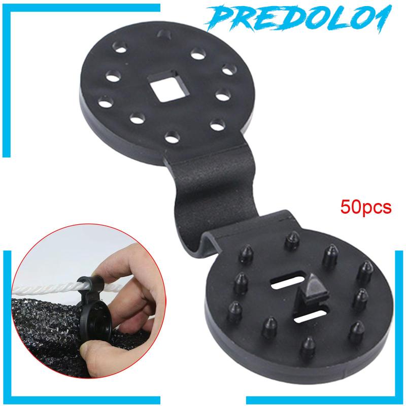 [Predolo1] 50klip Kain Peneduh Lock Grip Jaring Anti Burung Boats Cover Kerai Hook Clips