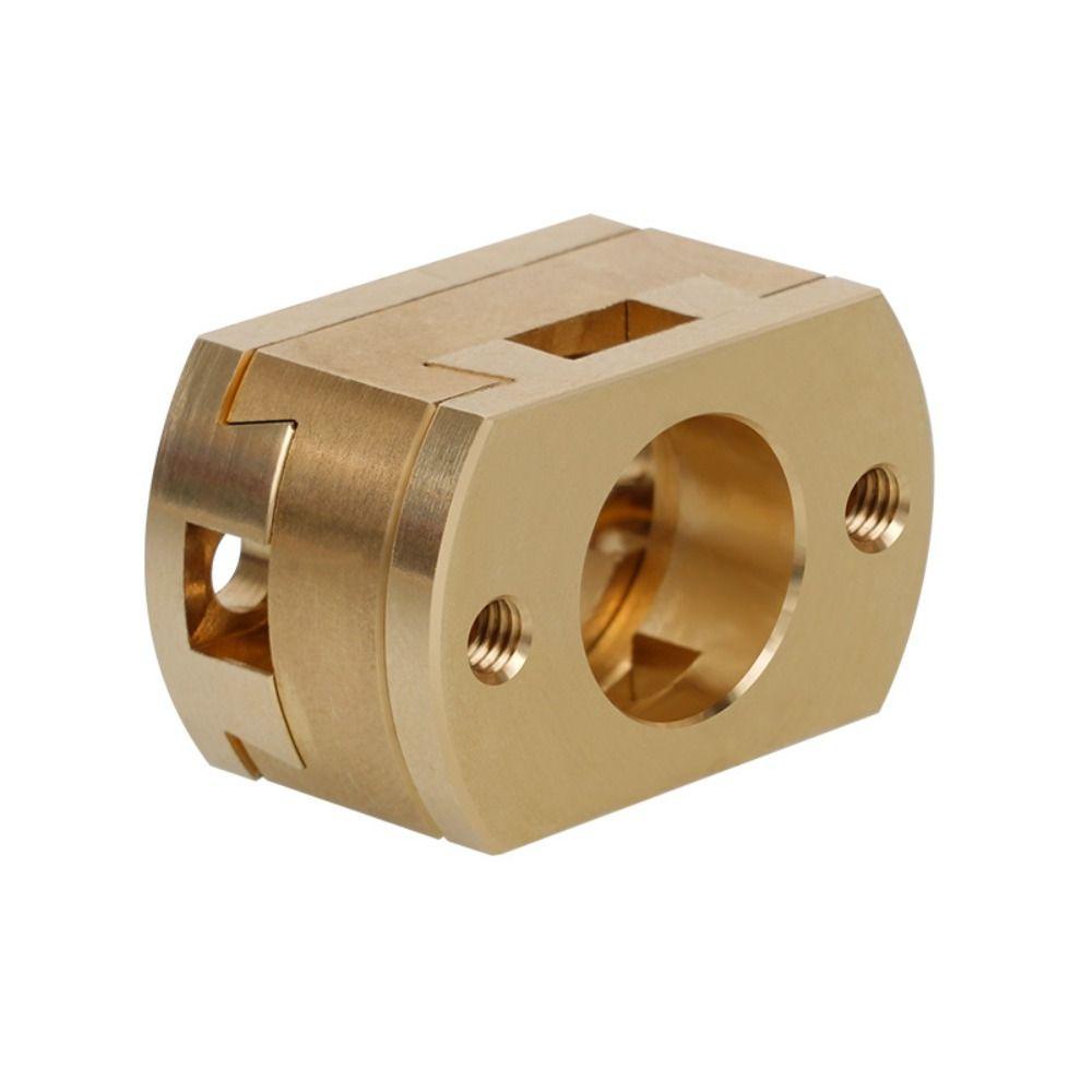 Populer Oldham Coupling Coupler Parts Mengurangi Oskilasi 8mm Lead Screw Hotbed Z Axis Screw Untuk CR10 S4 S5 Ender3