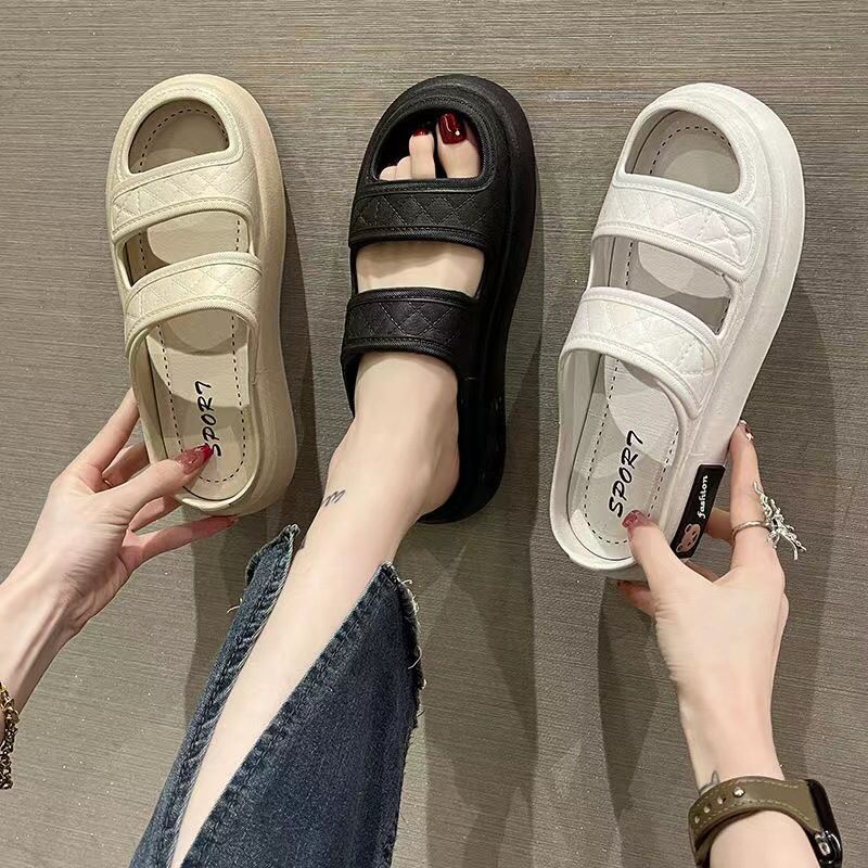 TOPGROSIR TG1731 Sandal Selop Wanita Ban Dua Sport Import Kekinian