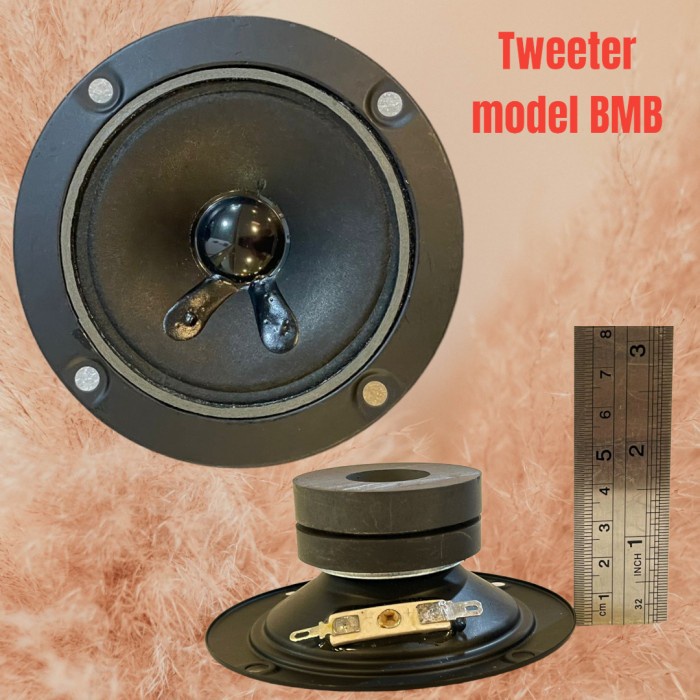 KOMPONEN TWEETER MODEL BMB 3 INCH DOUBLE MAGNET