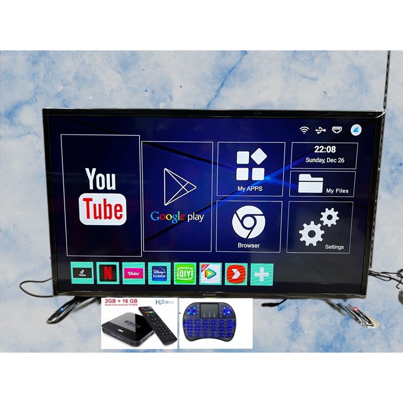 SHARP 32DC1i TV DIGITAL 32 Inch AQUOS LED 2T-C32DC1i