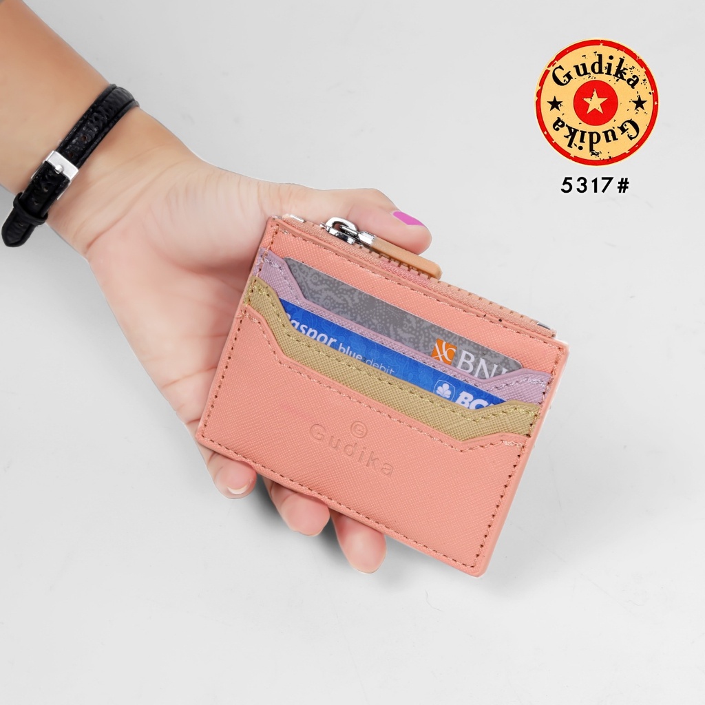 Dompet Kartu Mini / GUDIKA 5317 Card Holder Wallet / Dompet Wanita Murah Original Import