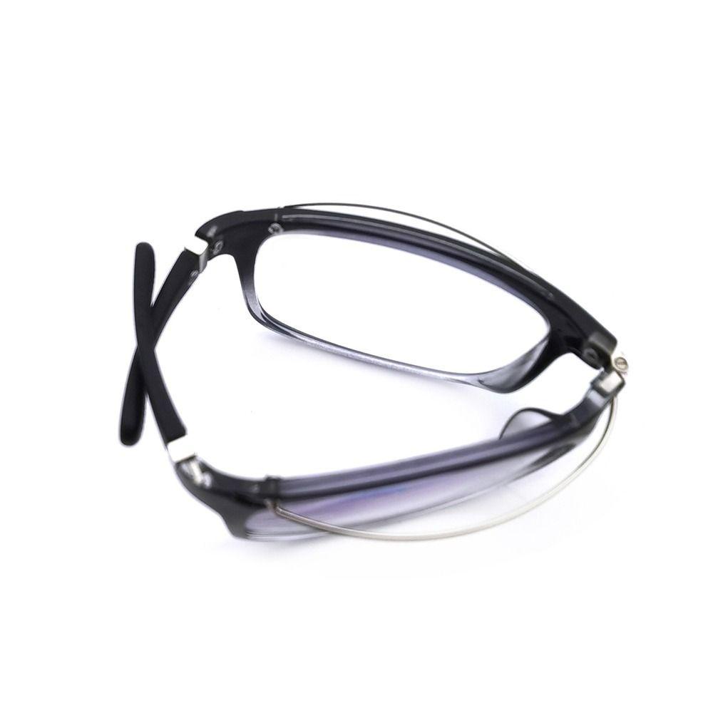 Populer Anti-Cahaya Biru Kacamata Fashion Vision Care Pergelangan Tangan Lipat Vintage Klasik Foldable Presbyopia Eyewear