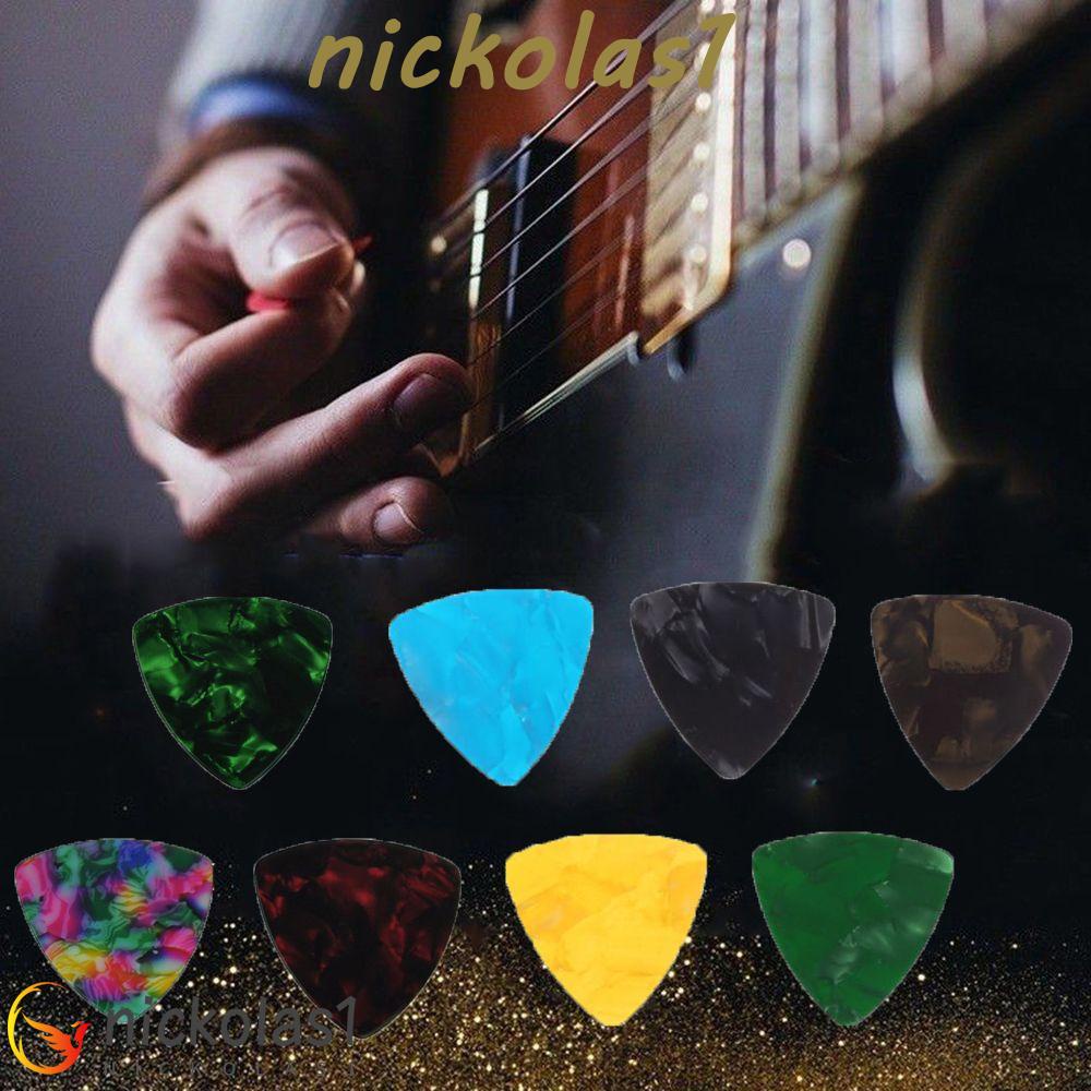 Nickolas1 Celluloid Ukulele Instrumen 0.46mm Antislip Plectrum