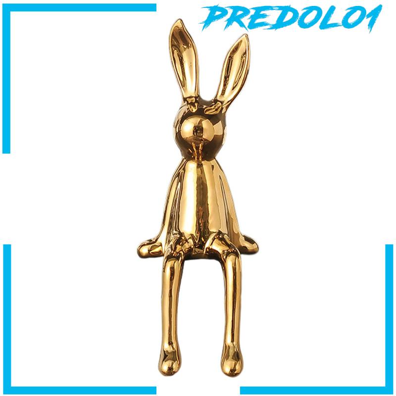 [Predolo1] Patung Kelinci Angka Hewan Lorong Paskah Kamar Tidur Kantor Bunny Statues