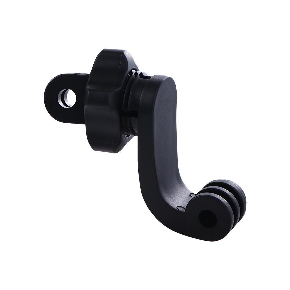 AUGUSTINA Vertical Mount Adapter Universal Adaptor Helm Motor Center Action Camera Braket Putar 360derajat