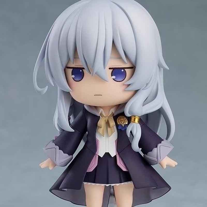 Magic Girls Elaina Nendoroid Figure Anime Wandering Witch The Journey of Elaina Action Figure Model Mainan Boneka