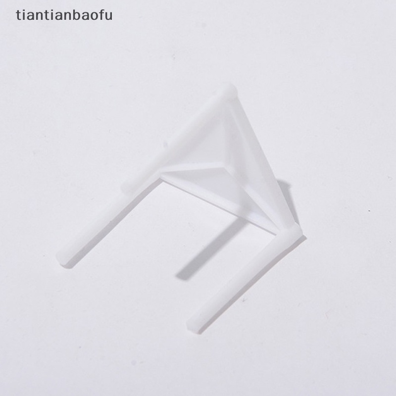 [tiantianbaofu] 100 Pcs Pizza Saver Stand Putih Plastik Tripod Stack Memperbaiki Rak Baking Alat Butik