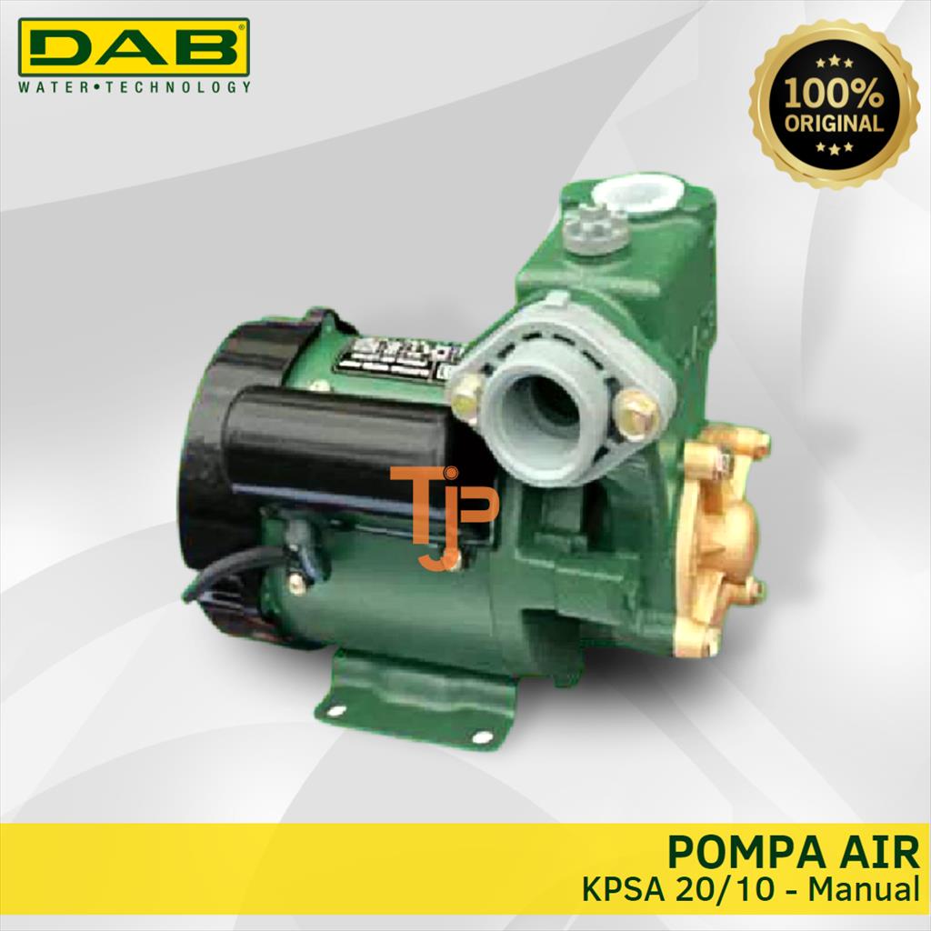 DAB POMPA AIR KPSA 20/10 MANUAL - POMPA SUMUR DANGKAL