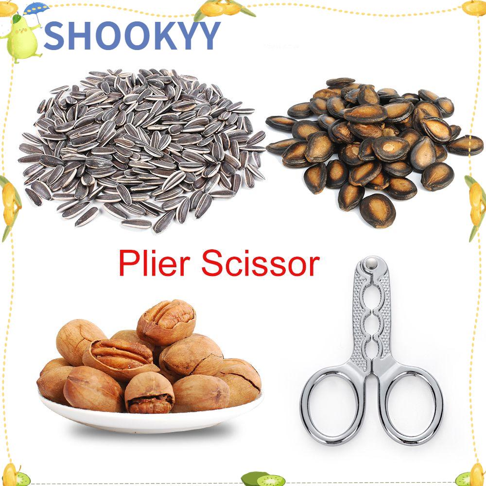 Chookyy Melon Seed Nutcracker Alat Rumah Tangga Stainless Steel Plier