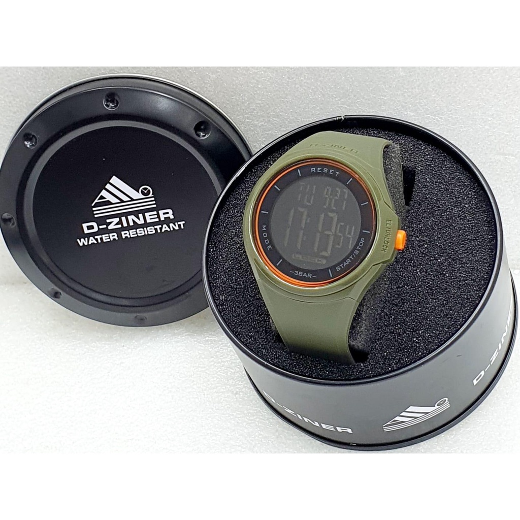 Inasho Watch - Dziner 8281 original jam tangan wanita digital sport tahan air