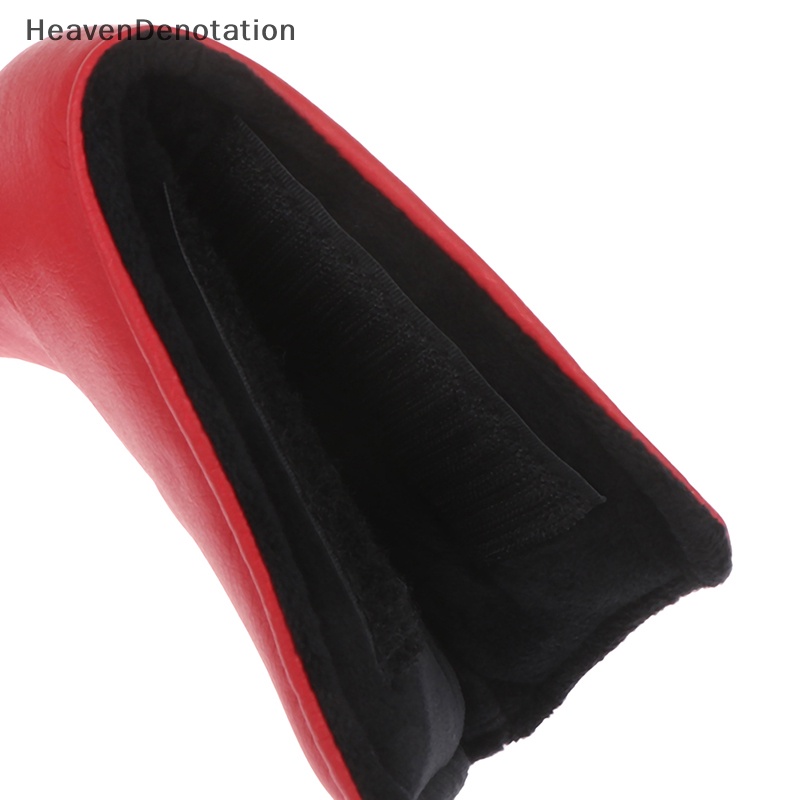 [HeavenDenotation] 1x Golf Cover Blade Putter Cover Kaitan Golf Untuk Putter Pantai Kerikil Bendera As  Hdv