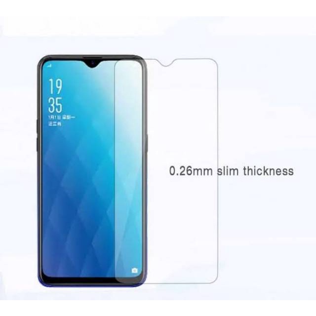 Tempered glass realme c2 /oppo A1K Bening Transparan non full