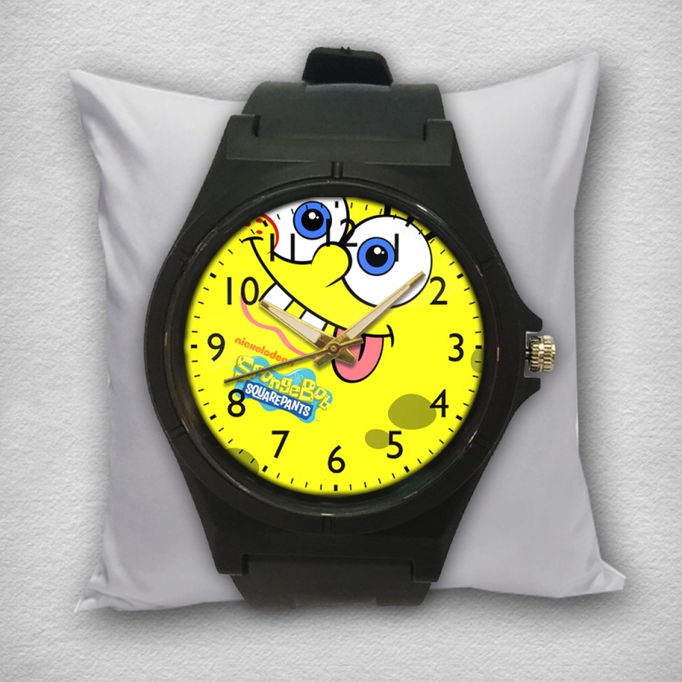 Jam Tangan  Spongebob Cartoon Premium Custom