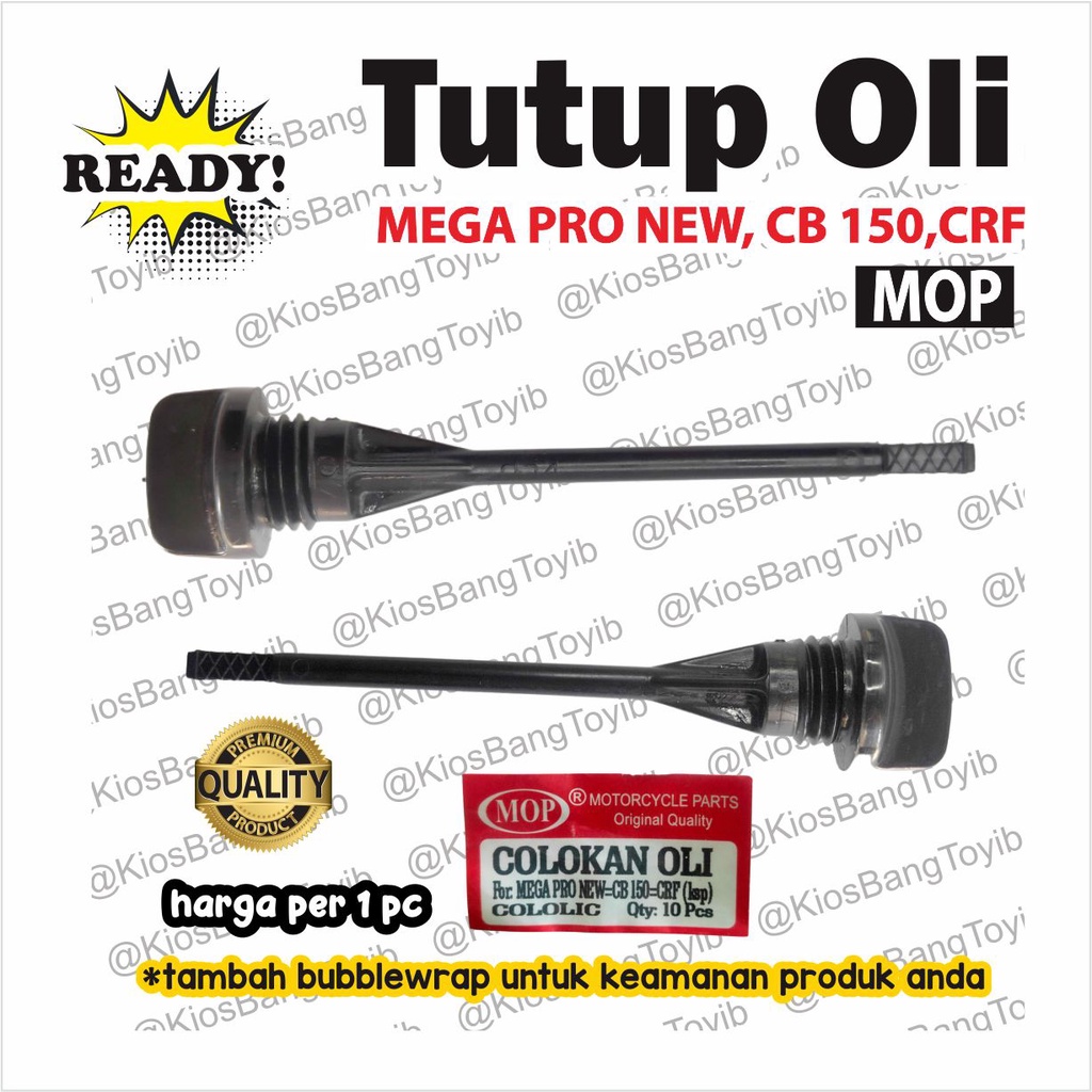 Tutup Colokan Oli Honda MEGAPRO MEGA PRO NEW CB150 CRF Hitam 1pc (MOP)