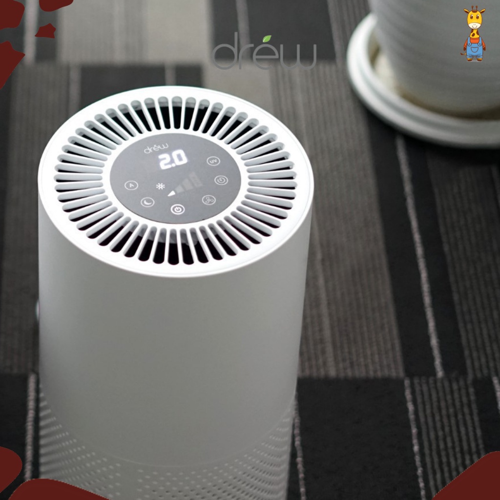 DREW Air Purifier - PURE 5 / Pembersih Udara / Purifier Hepa Filter