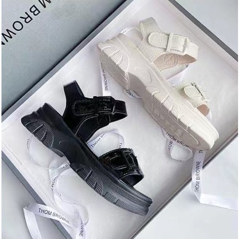 MB-SW23 Sandal Wedges Korea Fashion Import Premium COD Murah