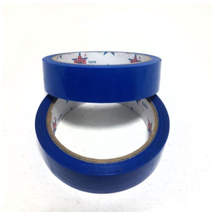 

Lakban warna warni 24 MM x 60 Yard - Biru