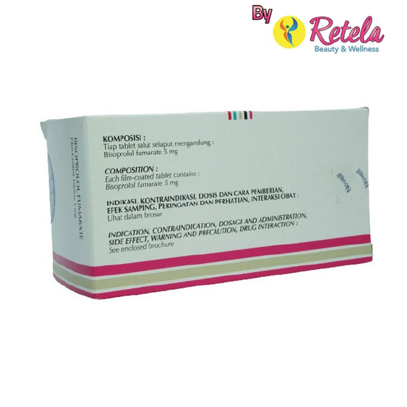 BISOPROLOL 5MG 1 strip 10 TABLET