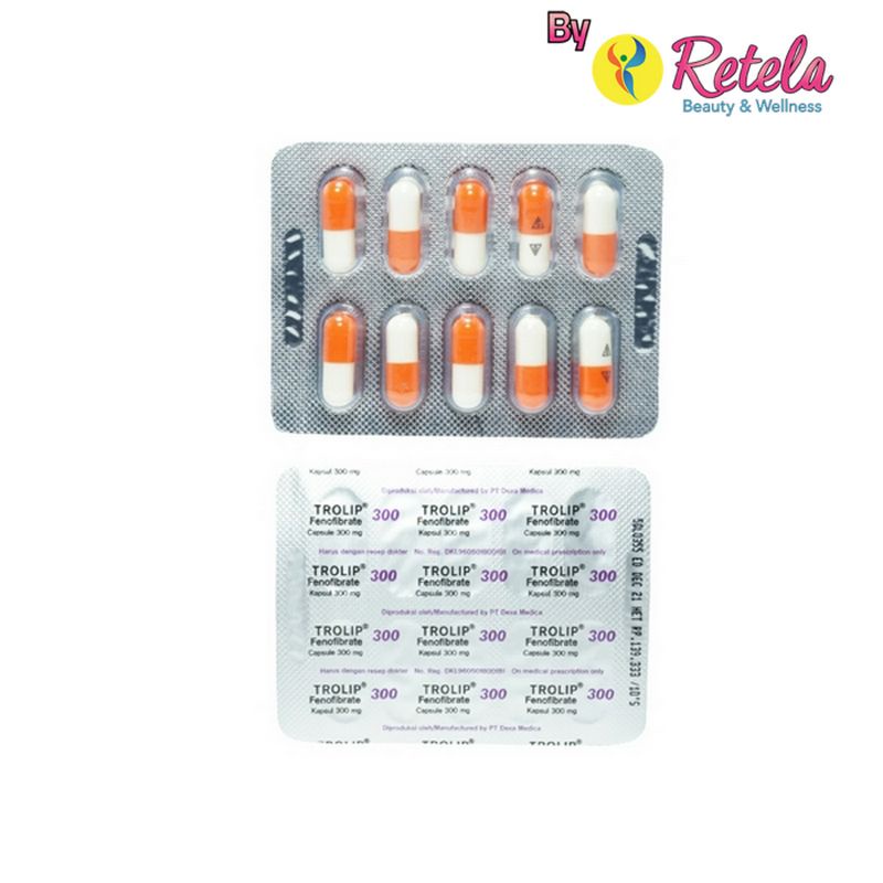 TROLIP 300MG 1 BLISTER 10 CAPSUL