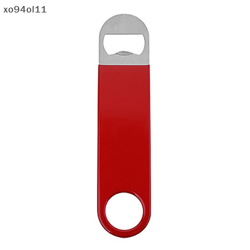 Xo Bartender Bottle Opener Pembuka Botol Bir Bahan Stainless Steel Lapis Karet OL