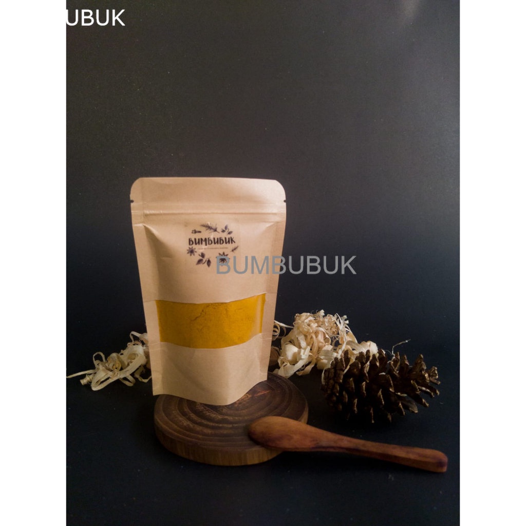 

Bumbubuk Kunyit Bubuk 70gr / Kunir Bubuk / Turmeric Powder / Kuning Bubuk