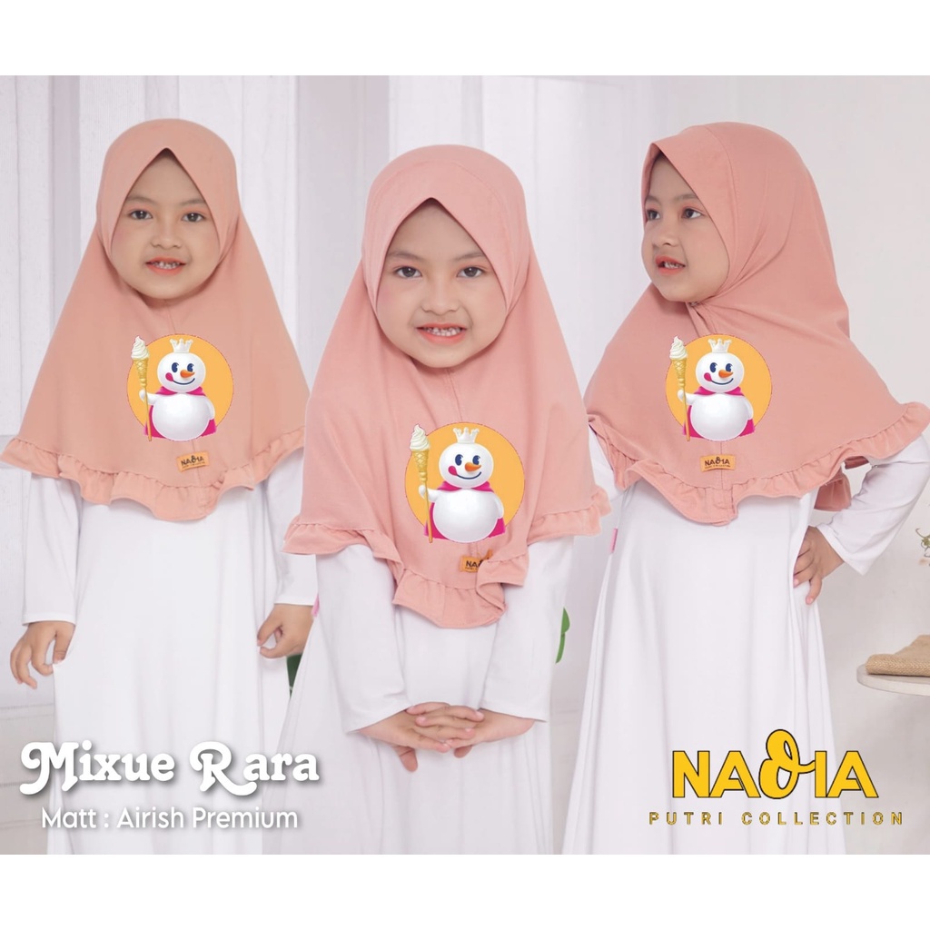 HIJAB INSTAN RARA KIDS MATT AIRSH PREMIUM