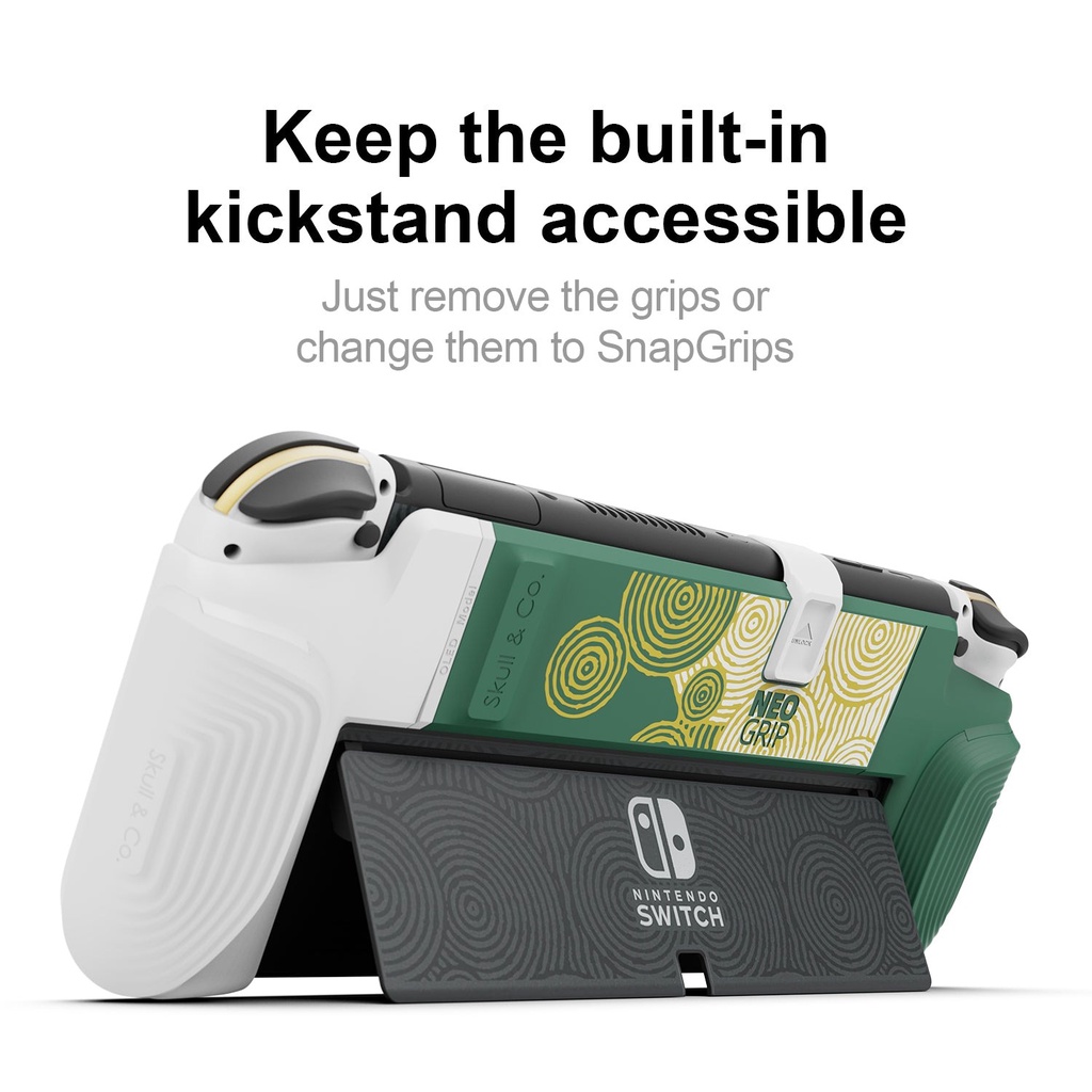 Skull &amp; Co. Neogrip Zelda Nintendo Switch OLED Case NeoGrip Limited Edition Casing Switch