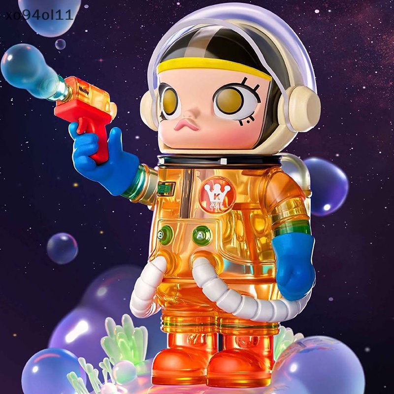 Xo SPACE Molly MEGA COLLECTION Series Box Figure Mainan Mini Lucu Molly Limited Figuri OL