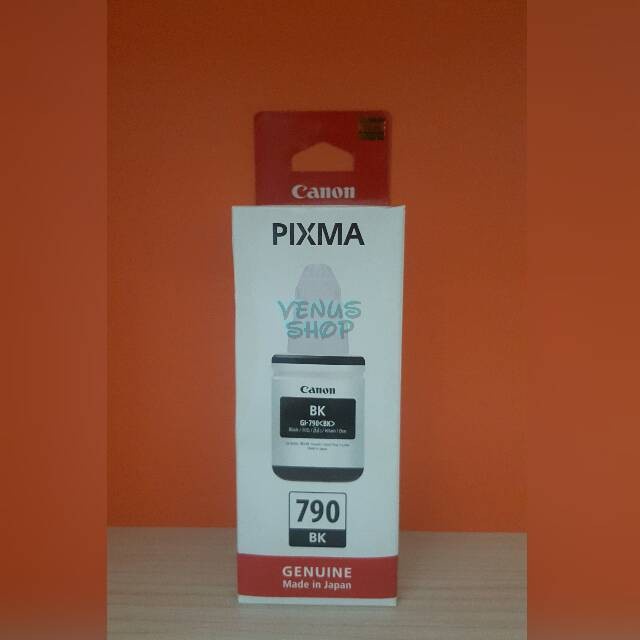 

CANON TINTA BOTOL GI790 BLACK / TINTA REFILL GI 790 HITAM