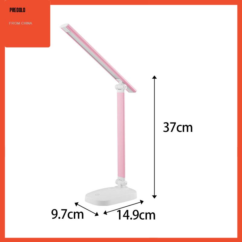 [Predolo] Lampu Meja LED 3mode Pencahayaan Desk Light Untuk Kerajinan Kantor Rumah Ruang Tamu